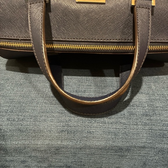 Kate Spade Newberry Lane Cassie large satchel blue - Picture 5 of 8